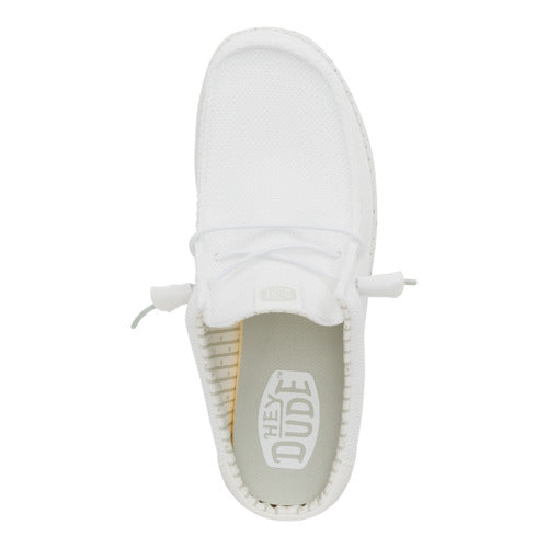 Wally Slip Stretch Sox - White - 6