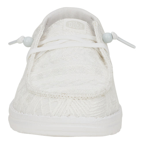 Wendy Crochet Lace - White - 5
