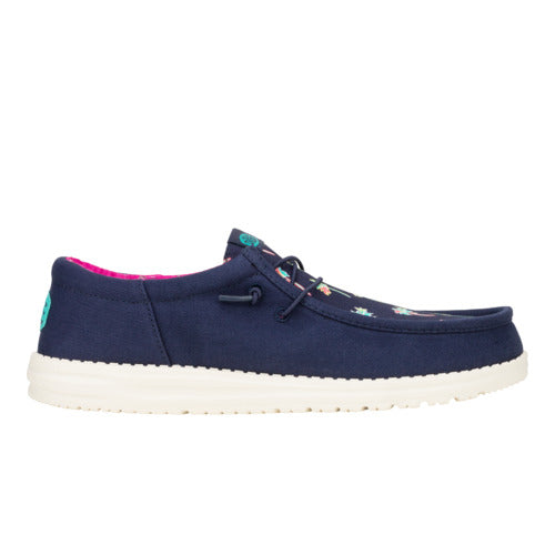 Wally Funk Party Palm - Peacoat Blue/Multi - 8