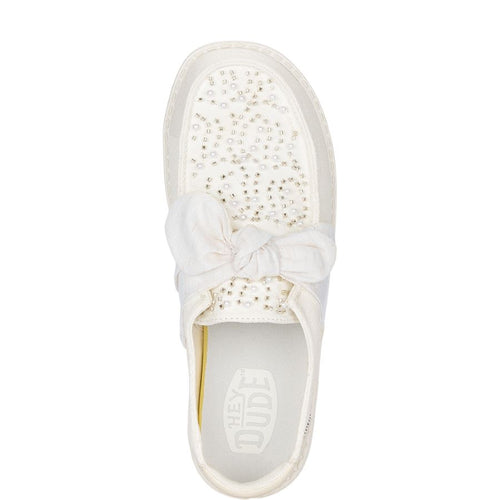 Wendy Bow Embellishment - White - 6
