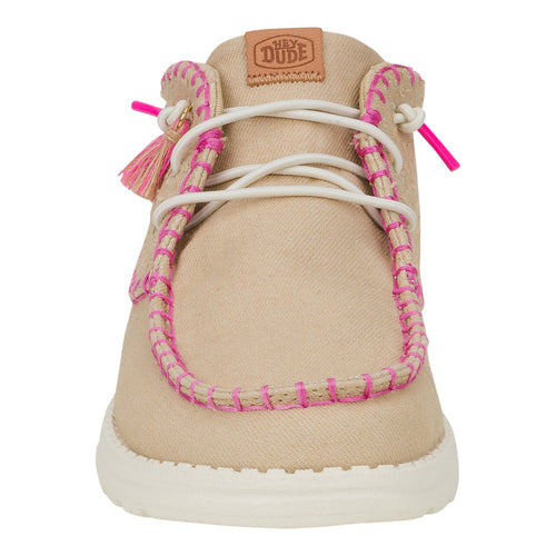 Wendy Mid Perf Canvas - Irish Cream - 4