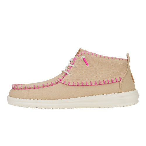 Wendy Mid Perf Canvas - Irish Cream - 1
