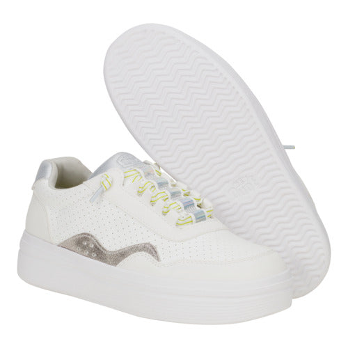 Hudson Lift Sport Shimmer - White/Dawn Blue - 3