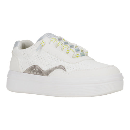 Hudson Lift Sport Shimmer - White/Dawn Blue - 8