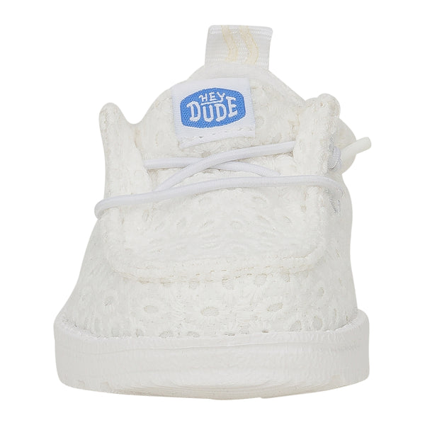 LilDudes Slip On Prints - White