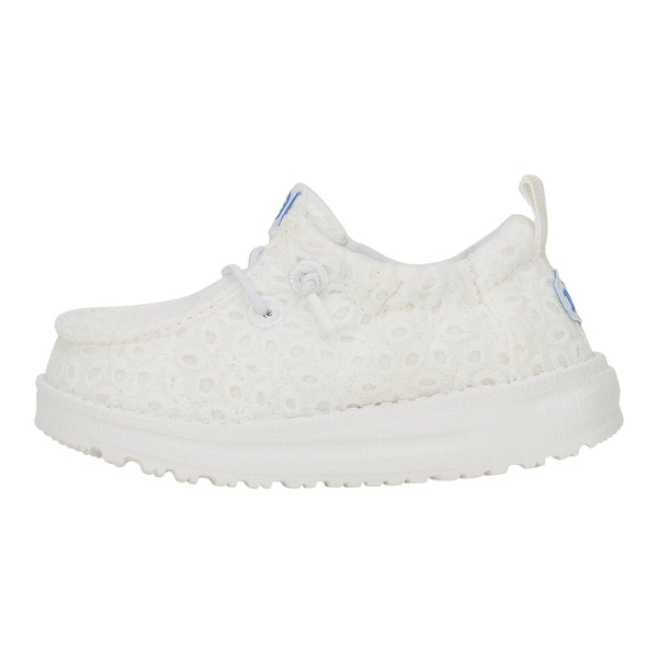 LilDudes Slip On Prints - White