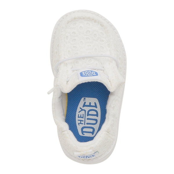 LilDudes Slip On Prints - White