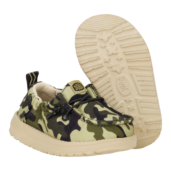 LilDude Slip On Prints - Camo