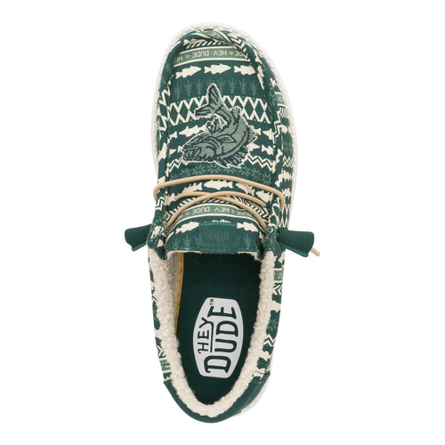 Wally Merry Fishmas Sweater - Sea Green/Multi - 6