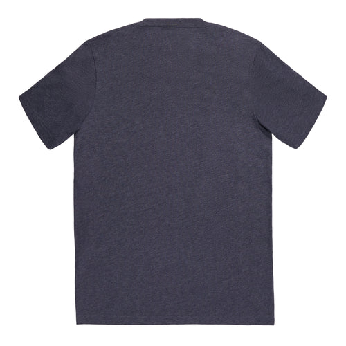 Go To Buckle Tee - Navy/Heather - 3