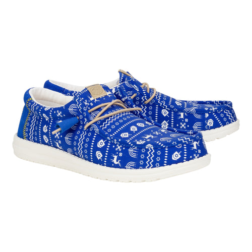 Wally Hanukkah Sweater - Hanukkah Blue/White - 2