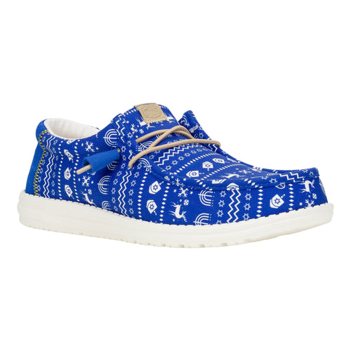 Wally Hanukkah Sweater - Hanukkah Blue/White - 7