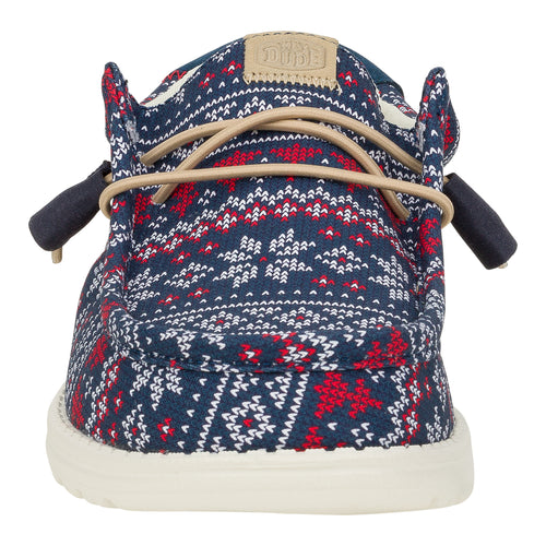 Wally Winter Sweater - Navy/Multi - 5