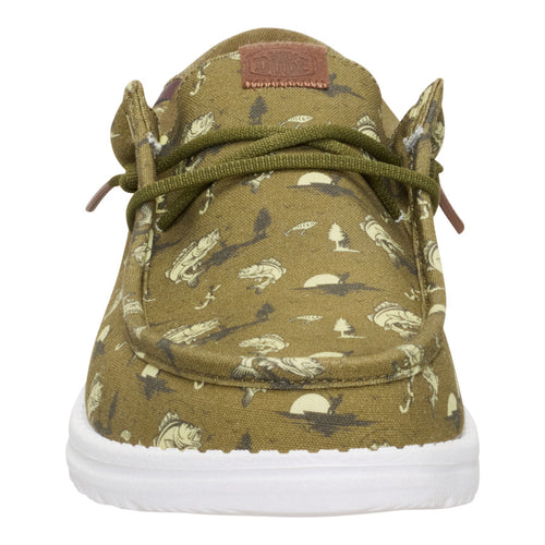 Wally Bass - Burnt Olive/Dark Olive - 4
