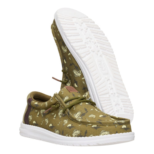 Wally Bass - Burnt Olive/Dark Olive - 3