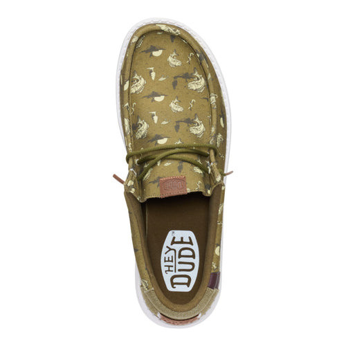 Wally Bass - Burnt Olive/Dark Olive - 6