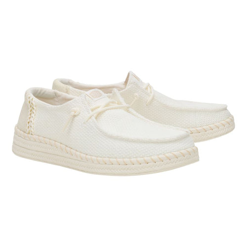 Wendy Espadrille Woven - White - 3