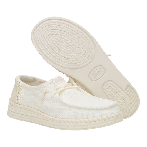 Wendy Espadrille Woven - White - 4