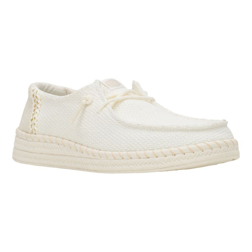 Wendy Espadrille Woven - White - 8