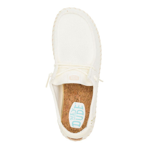 Wendy Espadrille Woven - White - 7