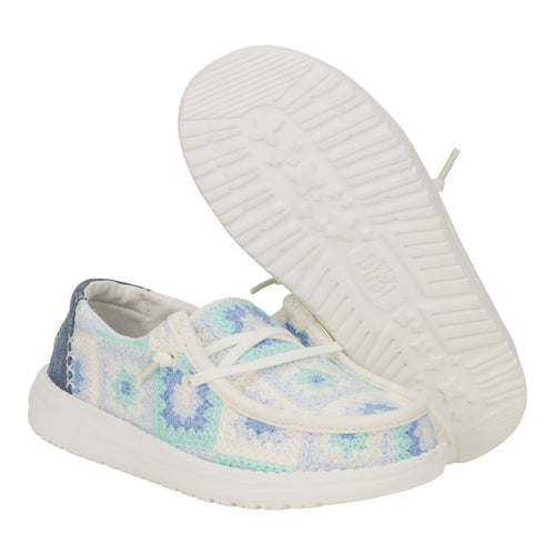 Wendy Youth Cottage Crochet - Bay Blue/Multi - 3