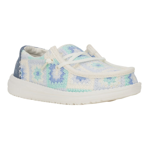 Wendy Youth Cottage Crochet - Bay Blue/Multi - 6