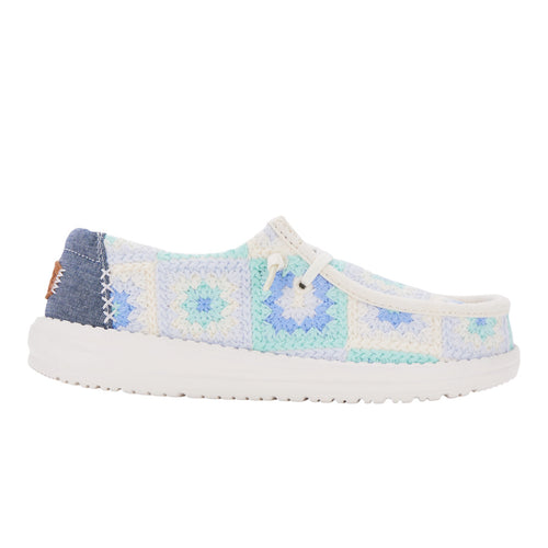 Wendy Youth Cottage Crochet - Bay Blue/Multi - 7