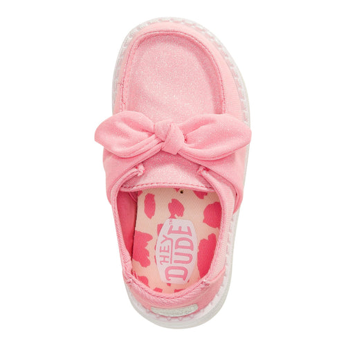 Wendy Bow Toddler Stardust - Pink - 6