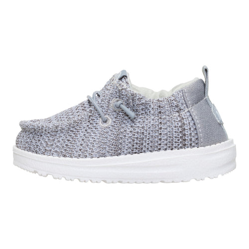 LilDude Slip On Core - Grey/White - 1