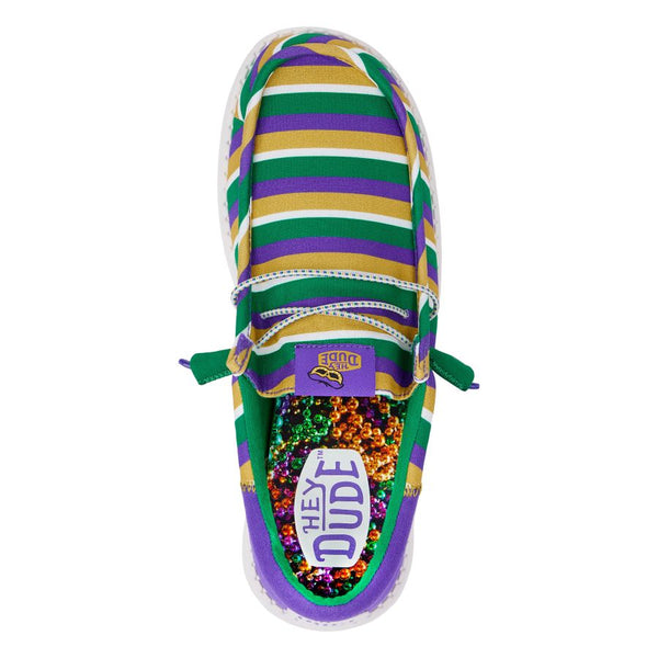 Wally Funk Mardi Gras - Mardi Gras Green/Multi