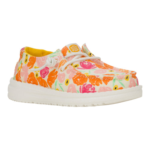 Wendy Toddler Watercolor Florals - Multi/Petal Pink - 7