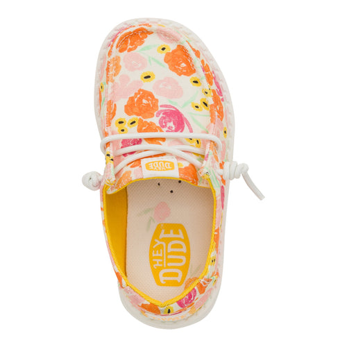 Wendy Toddler Watercolor Florals - Multi/Petal Pink - 6