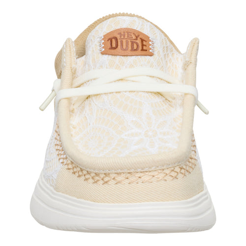Wendy Comf Patchwork - Ivory/Tan - 4