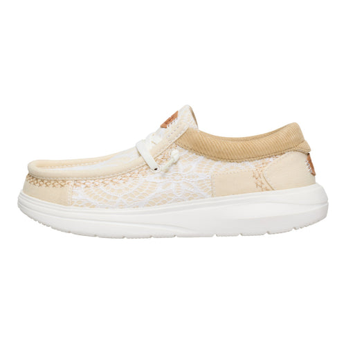 Wendy Comf Patchwork - Ivory/Tan - 1