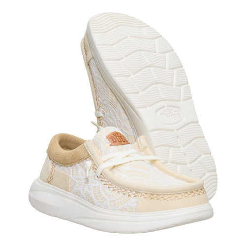 Wendy Comf Patchwork - Ivory/Tan - 3