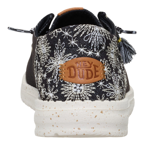 Wendy Funk Embroidered Floral - Black - 5