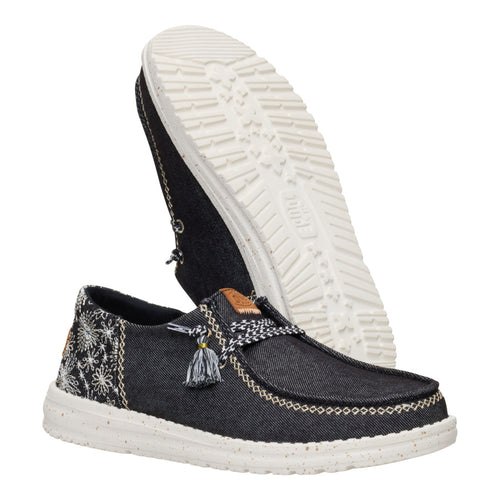 Wendy Funk Embroidered Floral - Black - 3