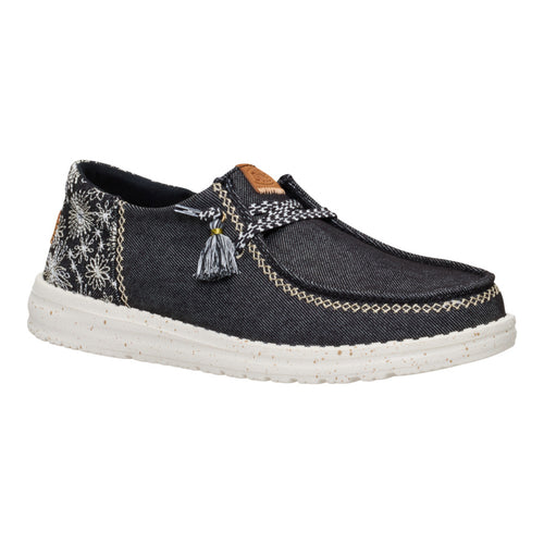 Wendy Funk Embroidered Floral - Black - 7