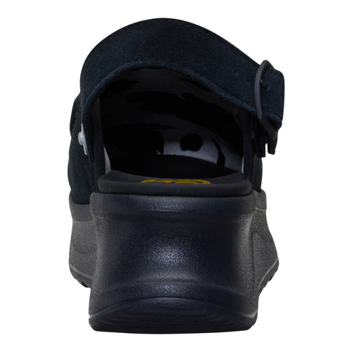Delray Clog Suede - Black - 7