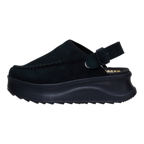 Delray Clog Suede - Black - 1
