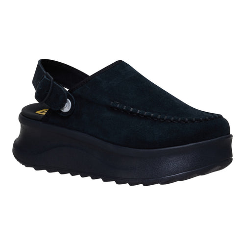 Delray Clog Suede - Black - 9