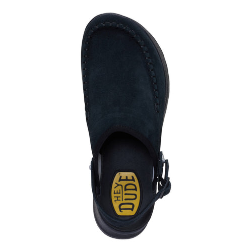 Delray Clog Suede - Black - 8