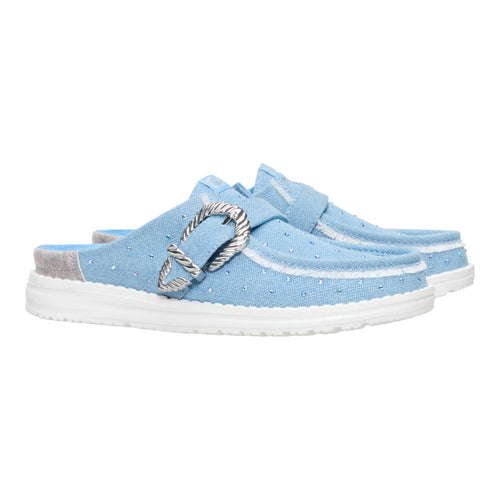 Wendy Slip Buckle Denim - Blue/Multi - 2