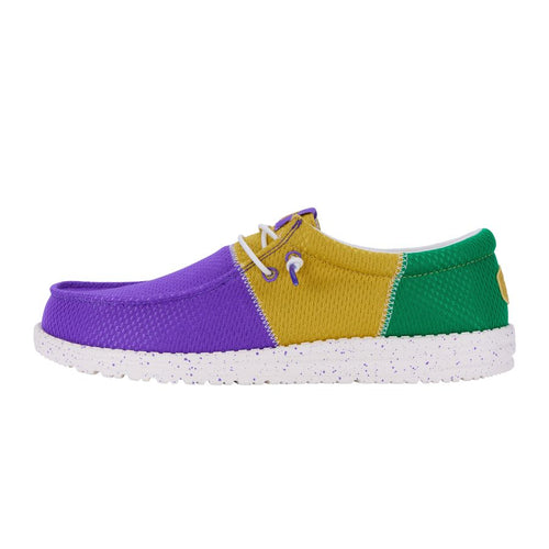Wally Tri Mardi Gras Party - Purple/Gold/Green - 1