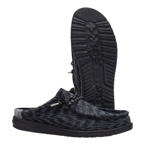 Wally Slip Jersey Jacquard - Black/Monument Grey - 3
