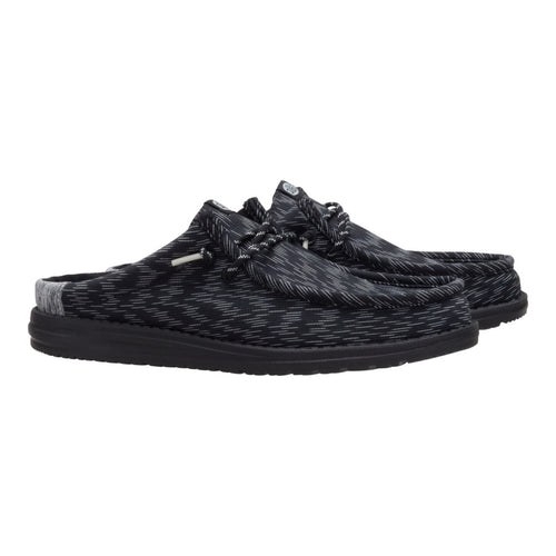 Wally Slip Jersey Jacquard - Black/Monument Grey - 2