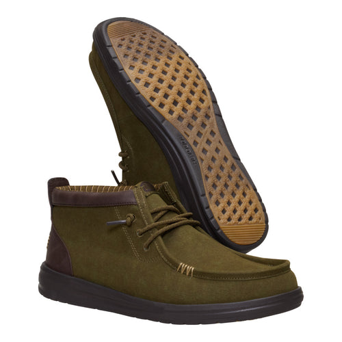 Wally Mid Gripr Vin Classic - Dark Olive/Mole Brown - 3