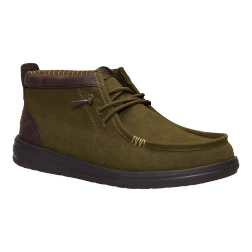 Wally Mid Gripr Vin Classic - Dark Olive/Mole Brown - 7