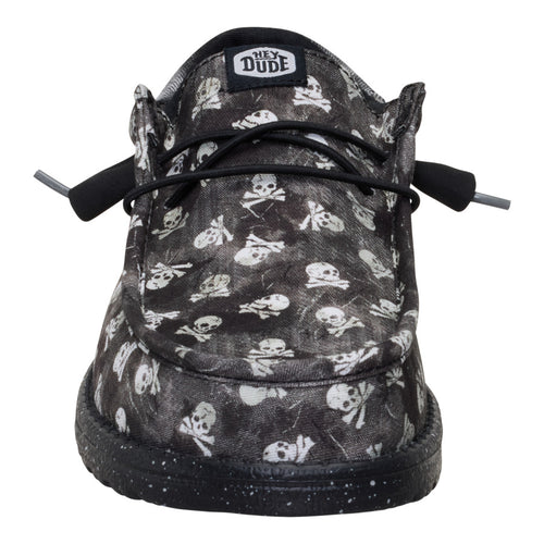 Wally Funk Skull Print - Black/Black Oyster - 4