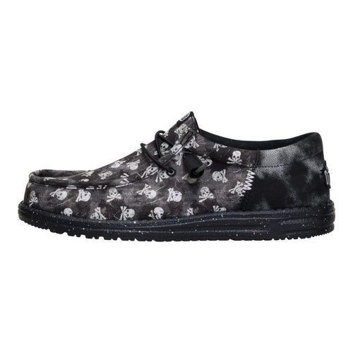 Wally Funk Skull Print - Black/Black Oyster - 1